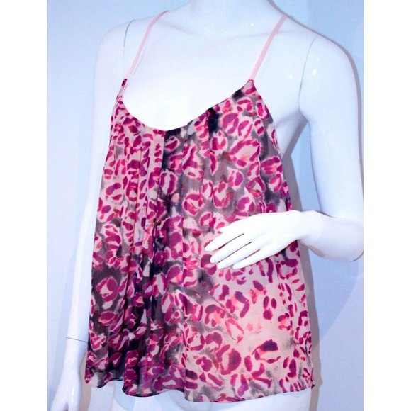 EIGHT SIXTY Racer Strap Tank TOP Multicolor MADE IN USA S - Picture 1 of 2